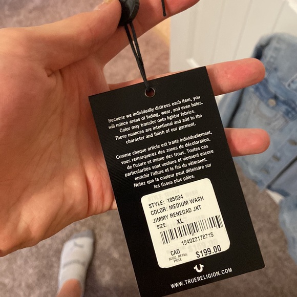 True religion Jean jacket - Picture 4 of 4